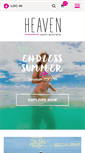 Mobile Screenshot of heavenswimwear.com.au